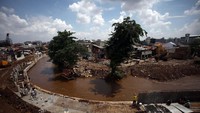 Normalisasi Ciliwung rampung pada tahun 2016. Hingga akhir kontrak, normalisasi Ciliwung mencapai 16 kilometer. Normalisasi dilakukan dengan penggusuran permukiman liar disekitar Sungai Ciliwung, yaitu kawasan Bukit Duri, Jakarta Selatan. Penggusuran warga bantaran Sungai Ciliwung dilakukan terhadap 5.000 Kepala Keluarga (KK). Rachman Haryanto/detikcom.