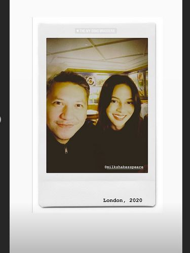 Eaaa... Juria Hartmans Susul Gading Marten Liburan ke London