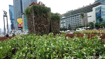 Instalasi Gabion Jilid 2 di HI Kembali Dipasang