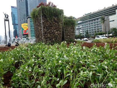Instalasi Gabion Jilid 2 di HI Kembali Dipasang