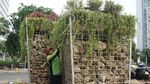 Instalasi Gabion Jilid 2 di HI Kembali Dipasang