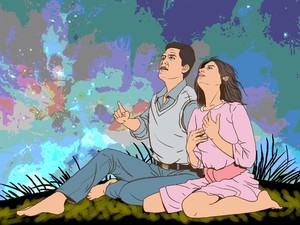 Padang Ilalang dan Kunang-Kunang