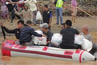 Sinergi BUMN Ringankan Derita Korban Banjir Lebak