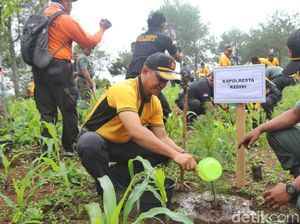 Antisipasi Bencana Alam, Polisi Kota Kediri Dirikan Posko Aman Nusa II