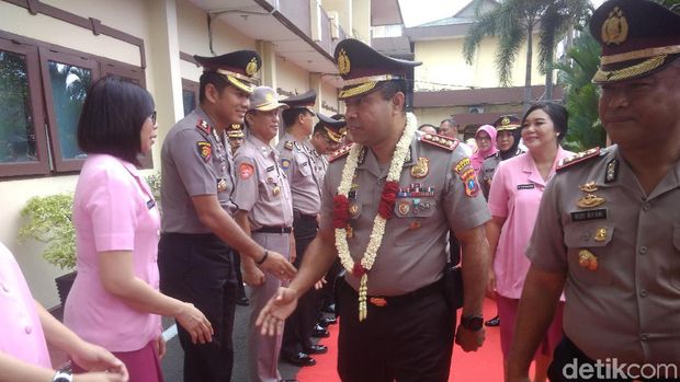 Kapolrestabes Medan Kombes JE Isir Resmi Bertugas