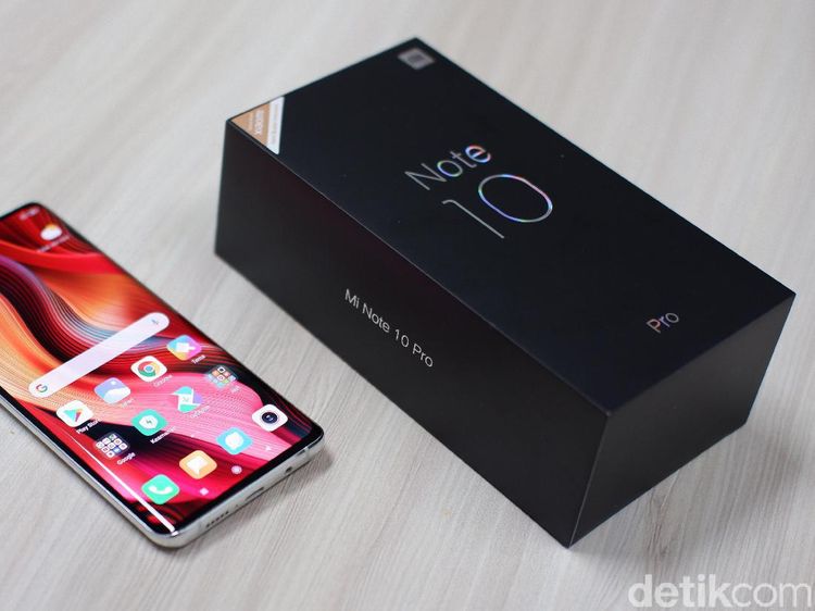 Xiaomi Mi Note 10 Pro, Ponsel Pertama Berkamera 108 Pixel di Dunia