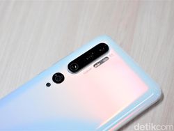 Xiaomi Mi Note 10 Pro, Ponsel Pertama Berkamera 108 Pixel di Dunia