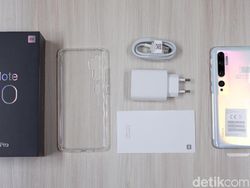 Xiaomi Mi Note 10 Pro, Ponsel Pertama Berkamera 108 Pixel di Dunia