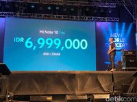 Pengumuman harga Mi Note 10 Pro