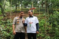 Bunga Bangkai Raksasa di Kebun Raya Bogor Mekar