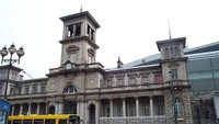 Stasiun Connolly di Irlandia, juga menjadi tempat penampakkan benda-benda melayang oleh hantu zaman Perang Dunia II. Istimewa/Dok. www.indiatimes.com.