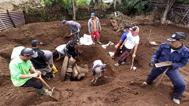 Arca Ganesha Jadi Petunjuk Ada Ratusan Candi Tersembunyi di Dieng