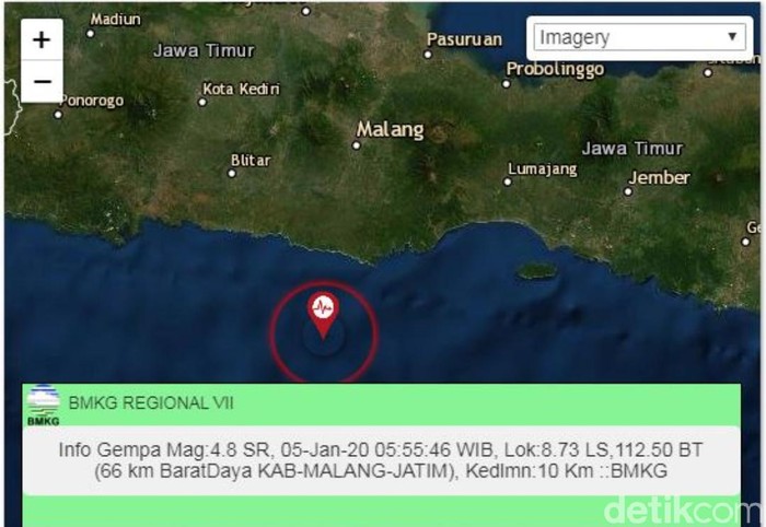 View Bmkg Gempa Bumi Hari Ini Jawa Timur PNG