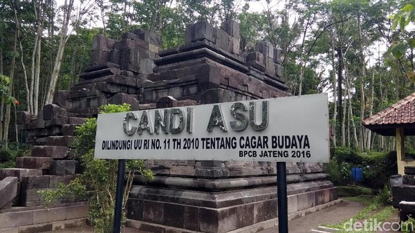 Potret Candi Asu di Magelang