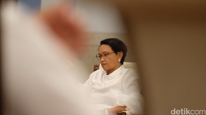 Menlu RI Retno Marsudi (Andhika Prasetya/detikcom)