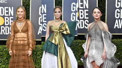 Deretan Busana Para Selebriti di Golden Globe 2020