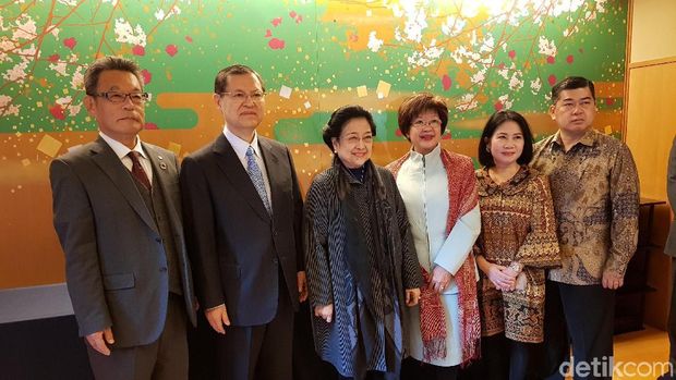 Sebelum Terima Gelar Dr HC, Mega Bertemu Pimpinan Soka Gakkai International