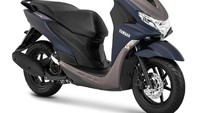 Yamaha FreeGo tipe standar hadir dengan 4 varian warna baru, yaitu Metallic Black, Mettalic Red, Matte Blue Grey, dan Matte Grey, yang sekaligus menjadi Hero Bike. Istimewa/Yamaha.