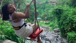 Foto: Gaya Liburan Hotman Paris di Bali