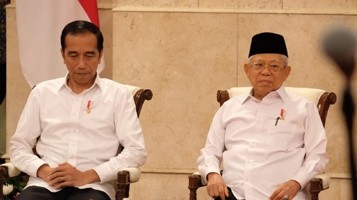 Jokowi dan Maruf Amin (Andhika-detikcom)