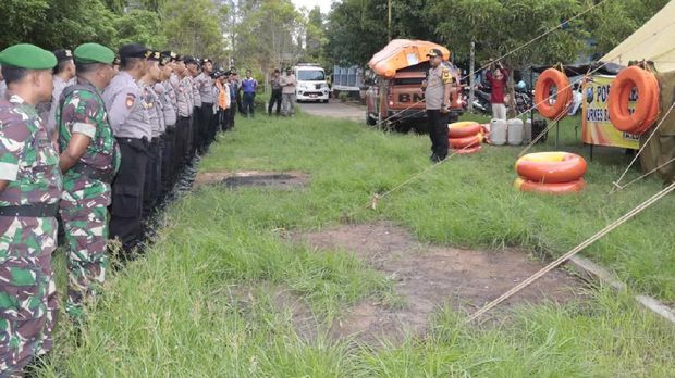 Siaga Bencana, Ini Langkah Antisipasi Polisi di Sumenep