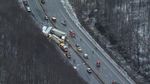 Bus vs Trailer di Pennsylvania, 5 Orang Tewas