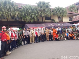 Siaga Banjir, Polresta Malang Kota Siapkan Personel Gabungan di Posko Bencana
