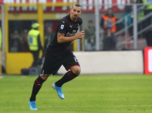 AC Milan vs Sampdoria: Comeback Ibrahimovic Berakhir Imbang