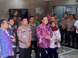 Temui Kapolri, Firli cs Apresiasi Penangkapan Penyerang Novel Baswedan