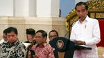 Momen Jokowi Buka Sidang Kabinet Paripurna Perdana 2020