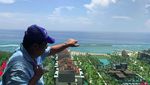 Foto: Gaya Liburan Hotman Paris di Bali