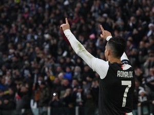 Hat-trick Pertama Ronaldo di Liga Italia