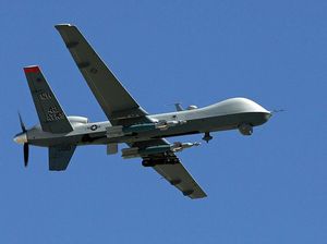 Jet Tempur Rusia Tabrak Drone Miliknya di Atas Laut Hitam, AS Berang