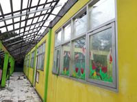 Atap SDN Cirimekar 02 Cibinong Ambruk, Siswa Belajar di Tenda