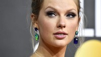 Detail makeup yang digunakan Taylor di ajang tersebut. Frazer Harrison/Getty Images