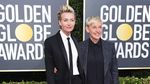 Senyum Bahagia Ellen DeGeneres bersama Istrinya di Golden Globe 2020