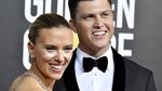 Scarlett Johansson dan Tunangan Ciuman di Golden Globe 2020