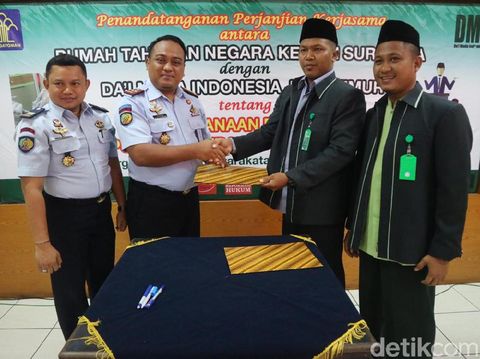 Tato napi Rutan Medaeng dihapus dengan dilaser/