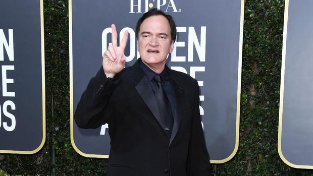 BEVERLY HILLS, CALIFORNIA - JANUARY 05: Quentin Tarantino attends the 77th Annual Golden Globe Awards at The Beverly Hilton Hotel on January 05, 2020 in Beverly Hills, California. (Photo by Jon Kopaloff/Getty Images)