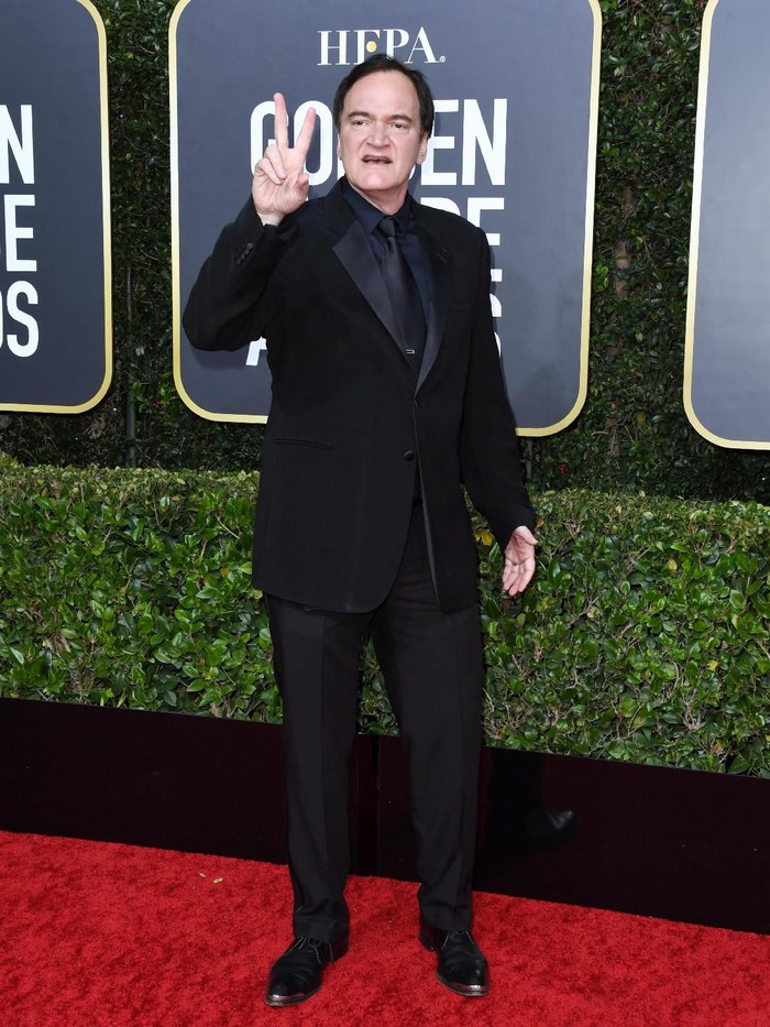BEVERLY HILLS, CALIFORNIA - JANUARY 05: Quentin Tarantino attends the 77th Annual Golden Globe Awards at The Beverly Hilton Hotel on January 05, 2020 in Beverly Hills, California. (Photo by Jon Kopaloff/Getty Images)
