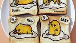 Sayang Dimakan! 10 Kreasi Roti Tawar Gambar Shin-chan hingga Snoopy