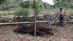 Begini Penampakan Lubang yang Kembali Muncul di Gunungkidul