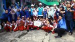 PLN Cek Meteran Listrik di Cengkareng Usai Banjir