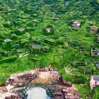 Beberapa penduduk dari desa Houtouwan dikabarkan telah kembali ke desa tersebut. Sebagian ada yang bekerja sebagai pemandu wisata untuk para wisatawan yang berani mengunjungi desa tersebut dan ada juga yang menjual minum-minuman botol. Foto: Johannes EISELE / AFP