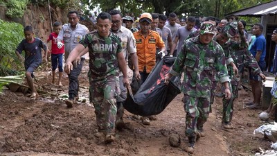 Tiga Orang Tewas Akibat Banjir dan Tanah Longsor di Sangihe