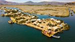 Foto: Pulau Apung Alang-alang di Tempat Lahirnya Matahari