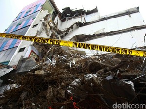 Ini Temuan Mengejutkan di Balik Penyebab Gedung Ambruk di Slipi