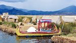 Foto: Pulau Apung Alang-alang di Tempat Lahirnya Matahari