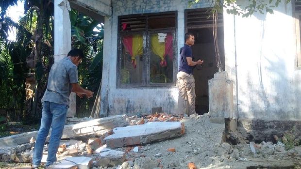 1 Rumah Warga Simeulue Aceh Rusak Akibat Gempa M 6,1