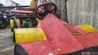 Mobil F1 KW itu ditahan polisi dan saat ini berada di tempat penyimpanan barang bukti tilang Satlantas Polres Garut. Menurut Kasat Lantas Polres Garut AKP Asep Nugraha, mobil F1 itu ditilang polisi Selasa (31/12/2019) lalu.